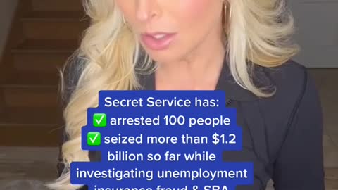 Secret Service & DOJ arresting fraudsters who they
