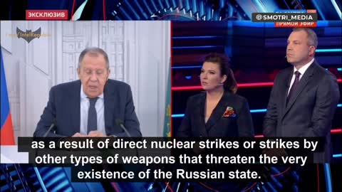 Lavrov CAUTIONS against PROVOCATIVE nuclear warfare speculations