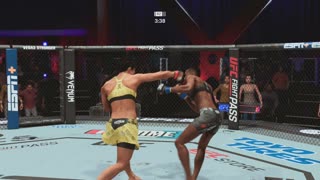 EA Sports UFC 5 Taila Santos Vs Angela Hill