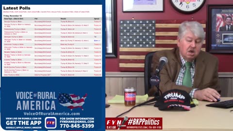 LIVESTREAM - Monday 11/13 8:00am ET - Voice of Rural America with BKP