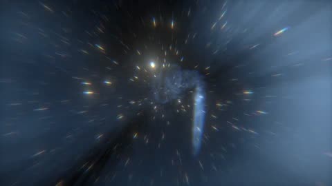 wormhole in space