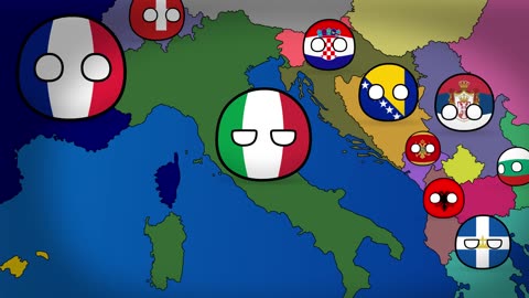 History of Italy - Part 3 - Countryballs