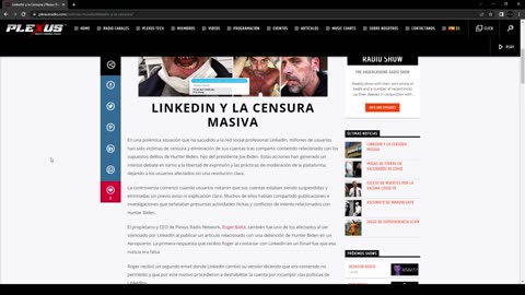 LinkedIn y la Censura Masiva