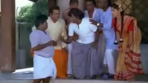 Banana Comedy Senthil & Kaundamani from Karakattakaran 1989 Tamil