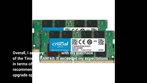 Timetec 8GB #DDR4 3200MHz (#DDR4-3200) PC4-25600 Non-ECC Unbuffered-Overview