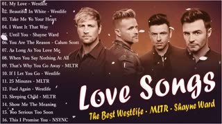 Westlife, Backstreet Boys, Shyane Ward, Mltr,... Greatest Hits - Best Pop Love Songs 2023