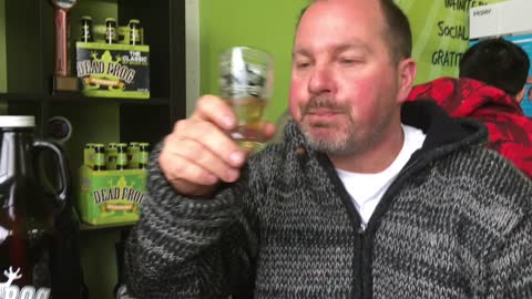 Guy sampling craft beers struggles with memory