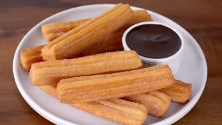 PERFECT CHURROS WITH CHOCOLATE