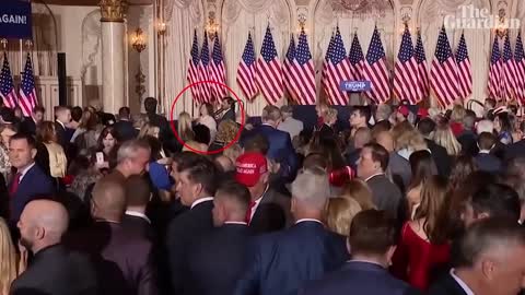 Gina Rinehart spotted at Donald Trump's 2024 campaign launch