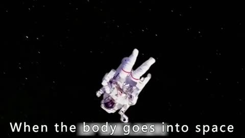Body Decompose Floating in Space