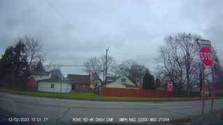 Roundtrip Drive From Levagood Area, Dearborn; To Post Office, Goddard Rd, Taylor, Mich., 12/2/23