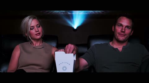 Passengers 2016 Jennifer Lawrence Chris Pratt scene 1 remastered 4k