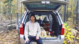 Van Room Build. Van Life Off Grid.