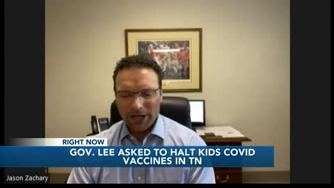 TN Rep. Jason Zachary Asks Gov. Lee to Halt COVID Vaccines for Kids