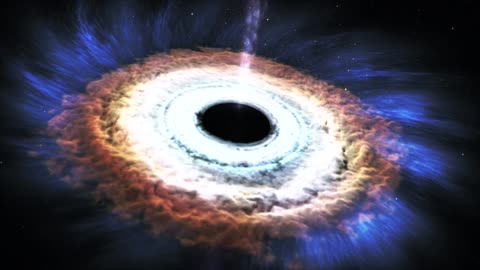 NASA|MASSIVE BLACK HOLE SHERDS PASSING STAR