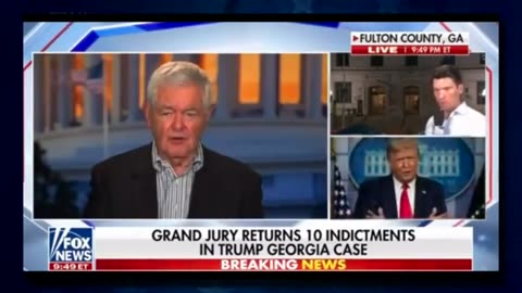 Newt Gingrich's Warning To America Gave me Goosebumps Live On-Air