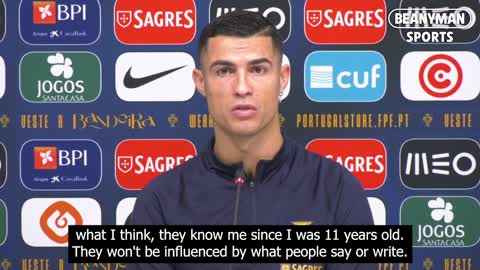 'NOTHING will shake the squad' | Cristiano Ronaldo says row with Man Utd 'won't shake' Portugal team