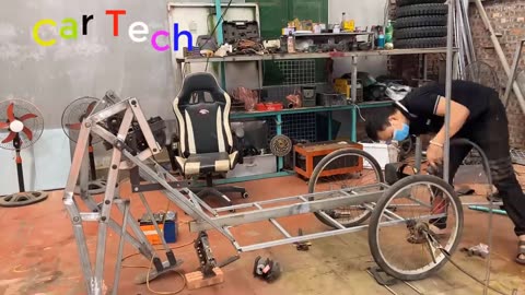 Homemade walking robot: full video | Car Tech
