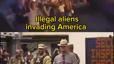 Make this make sense ⧸ Americans in Subway vs Invasion at Border