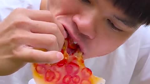 Grilled vegetable jelly | Funny Video