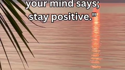 The Power of Positive Thinking