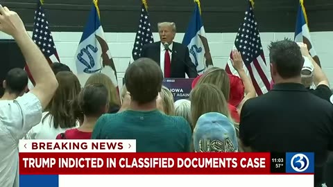 Trump charged over classified documents in 1st federal indictment of an ex-president