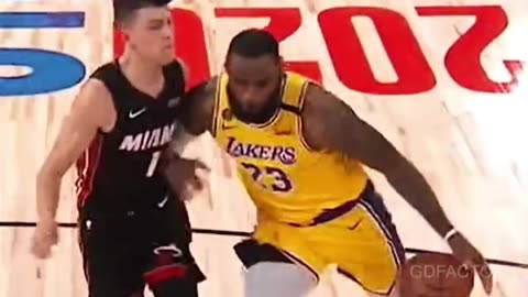 LeBron James revenge on Tyler Herro ctto:gdshighlights #nba #basketball #lebronjames