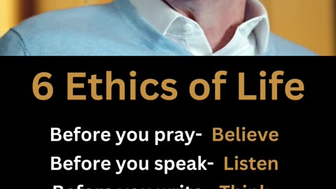 Ethics of life