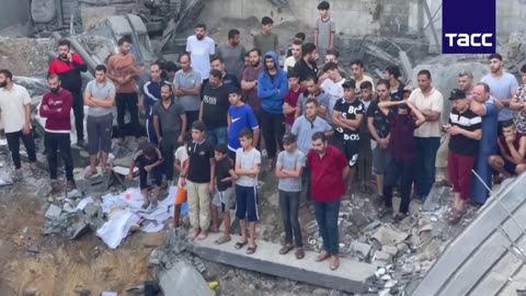 Greek Orthodox parish damaged during Isreali bombing of Gaza