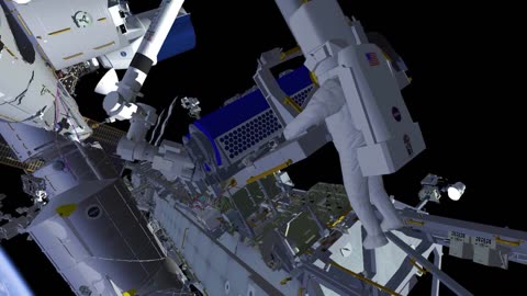 U.S. Spacewalk 83 Animation - Dec. 21, 2022