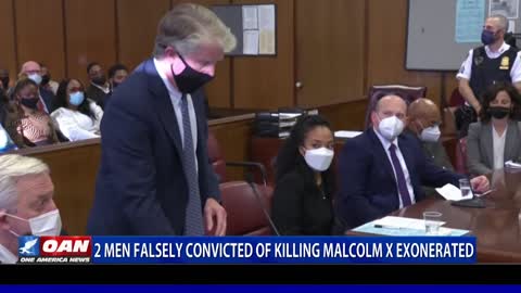 2 men falsely convicted of killing Malcolm X exonerated