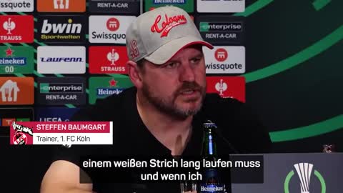 Steffen Baumgart mit legendärem Rant gegen die UEFA _ 1. FC Köln