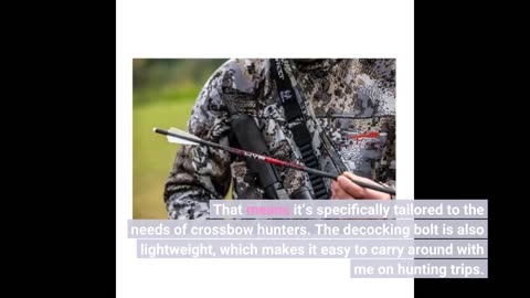 Buyer Reviews: Killer Instinct Crossbows Deadstop Decocking Bolt