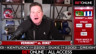 Vermont vs Duke Expert NCAAB Picks w/ Nick Bahe | College Basketball Predictions #marchmadness