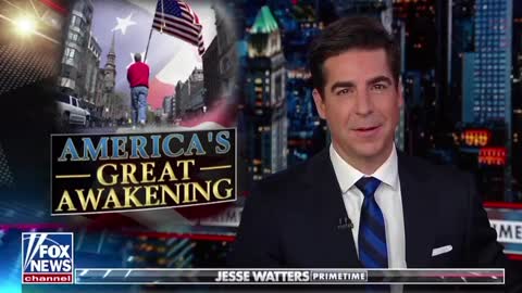 Jesse Watters opened his show tonight with an entire segment talking about the Great Awakening.