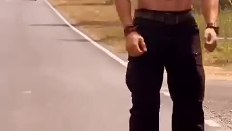 tigershroff skating on busy roads is the video to watch today ganpath shortsvideo