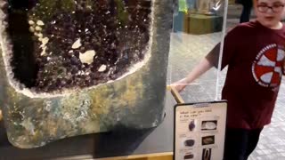 Giant Bunny Geode at Children's Museum