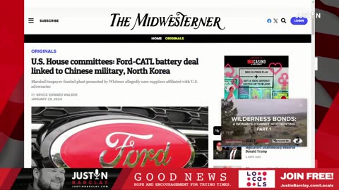 Ford-CATL battery deal linked to Chinese military, North Korea.. Congress Investigating?