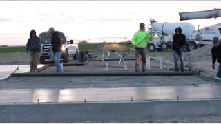 Very Easy Concrete Pour