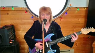 Tequila Sunrise- The Eagles cover by Cari Dell female lead guitarist