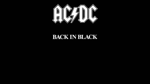 AC/DC - Back in Black (Full Album)