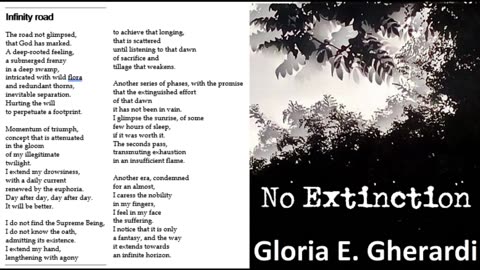 Infinity Road - No Extinction by Gloria E. Gherardi