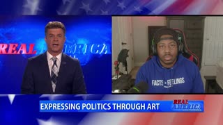 REAL AMERICA -- Dan Ball W/ Conservative Rapper, Bryson Gray, 1/27/22