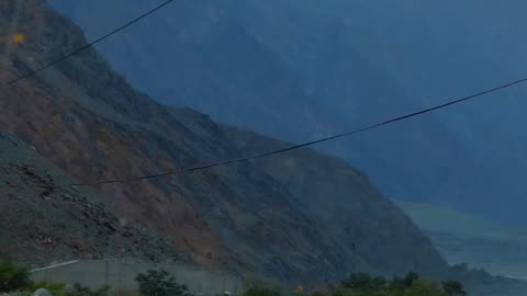 Traveling on Karakoram Highway