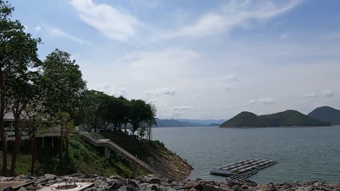 Srinagarind Dam Kanchanaburi Thailand