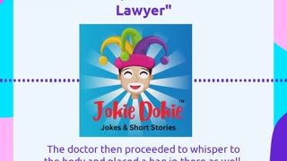 Jokie Dokie™ - "A Priest, a Doctor and a Lawyer"