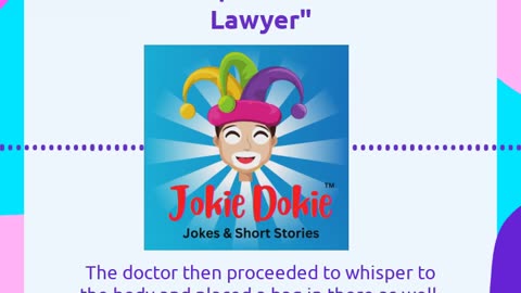 Jokie Dokie™ - "A Priest, a Doctor and a Lawyer"