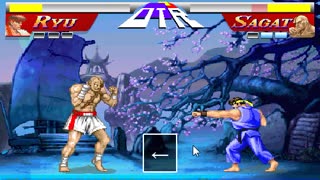 Street Fighter 2: Ryu vs Sagat