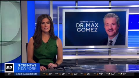 CBS Chief Medical Correspondent Dr Max Gomez Died