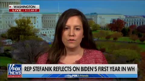 Elise Stefanik discusses Biden on Fox and Friend. 01.20.22.